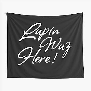 Lupin Graffiti simple (white) Tapestry