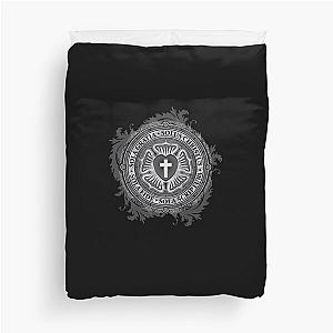 Luther Rose Christian Poster Duvet Cover