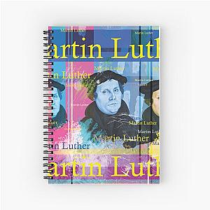 Martin Luther portrait, Reformation Spiral Notebook