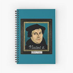 Martin Luther Mic Drop Spiral Notebook