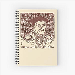 Martin Luther Spiral Notebook