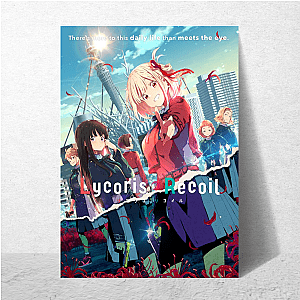 Lycoris Recoil Chisato And Takina Lycoris Recoil Posters
