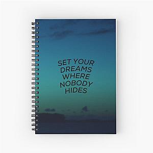 M83 Wait Spiral Notebook