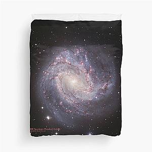 M83 The Southern Pinwheel Galaxy Astronomy Science Gift Duvet Cover