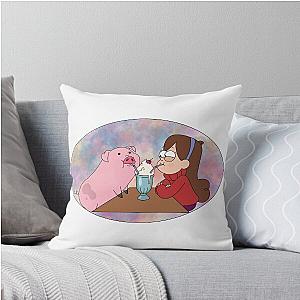 Mabel and Waddles Illustration Pillow