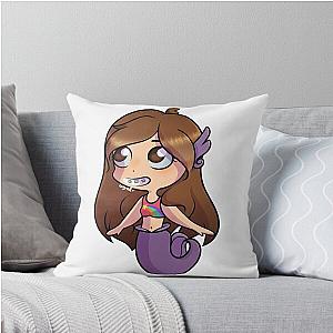 Mermaid Mabel Gravity Falls Throw Pillow