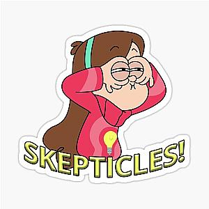 Skepticles! Black Version Sticker