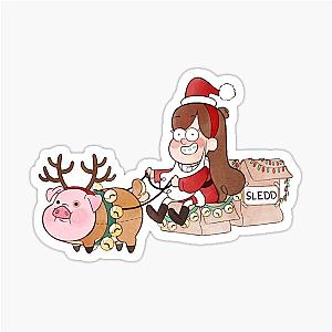 Christmas Mabel Sticker