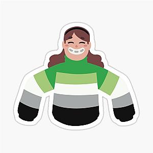 Mabel Aromantic Sticker Pride Flag