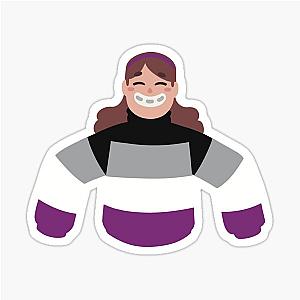 Mabel Pride Flag Asexual Sticker