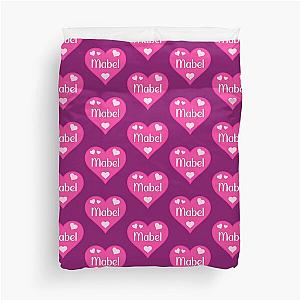 Mabel Pink Heart Duvet Cover