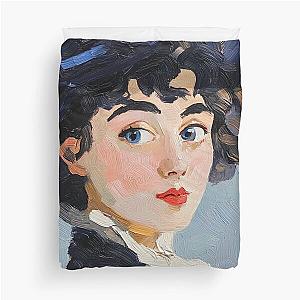 Mabel Normand Post-impressionist Duvet Cover