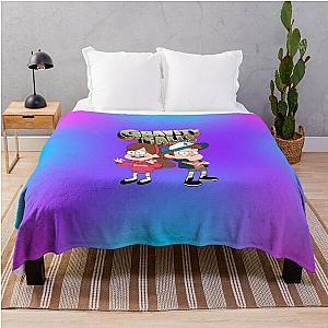 Mabel and Dipper Throw Blanket
