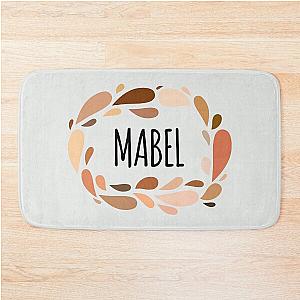 Mabel Names for Wife Daughter and Girl Bath Mat
