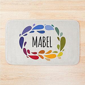 Mabel Name Colorful Gift Bath Mat