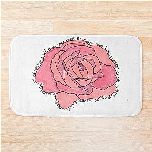 I Won't Send Roses Mack and Mabel Lyric Art Bath Mat