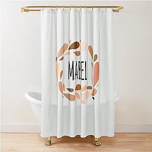 Mabel Names for Wife or Daughter Girl Shower Curtain