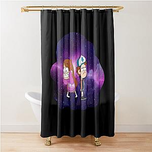 Mabel and Dipper Shower Curtain