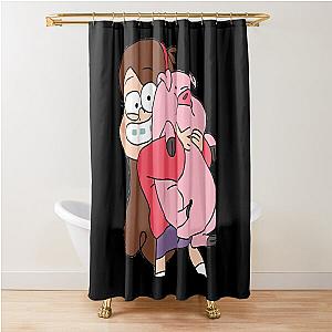 Mabel and Waddles Shower Curtain