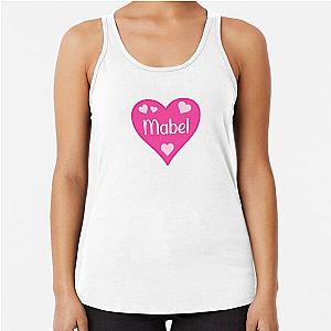 Mabel Pink Racerback Tank Top