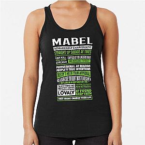 Mabel Girl Name Racerback Tank Top