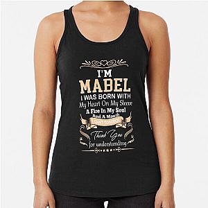 Mabel Girl Name Racerback Tank Top