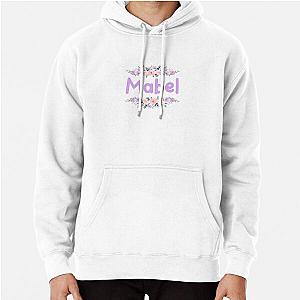 Purple Flower Hoodie Label