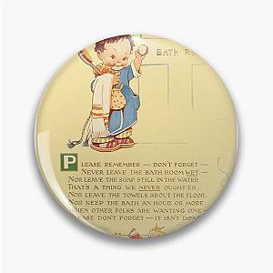 Bathroom Rules by Mabel Lucie Attwell