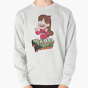 Mabel Pines Gravity Falls Text Pullover Sweatshirt