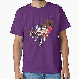 Mabel and Dipper Pines (Gravity Falls) Classic T-Shirt