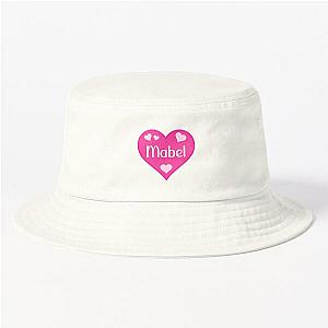 Mabel Pink Heart Bucket Hat