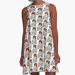 Mabel boss - Gravity Falls A-Line Dress