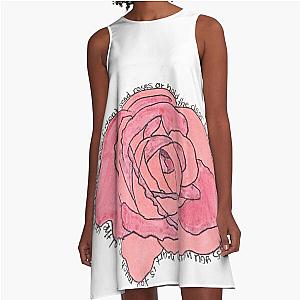I Won't Send Roses Mack and Mabel Lyric Art A-Line Dress
