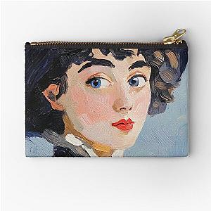 Mabel Normand Post-impressionist painting style Zipper Pouch