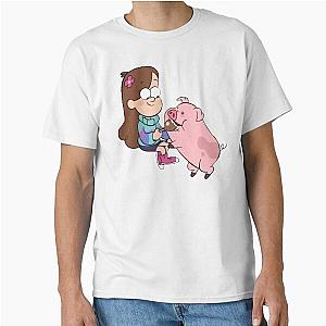 Mabel and Waddles Gravity Falls Classic T-Shirt