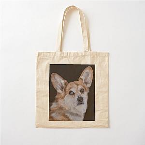 Mabel Corgi Cotton Tote Bag