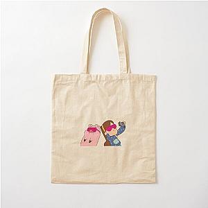 Mabel and Waddles Selfie Cotton Tote Bag