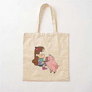 Mabel and Waddles, Gravity Falls Cotton Tote Bag