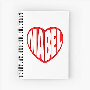 Mabel in My Heart Spiral Notebook