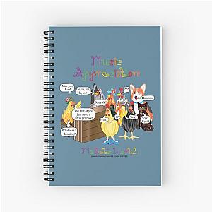 Music Appreciation from Mabel's World Wedgewood blue Notebook