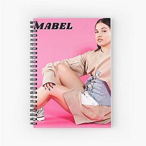 Mabel Pink 3D Design Spiral Notebook