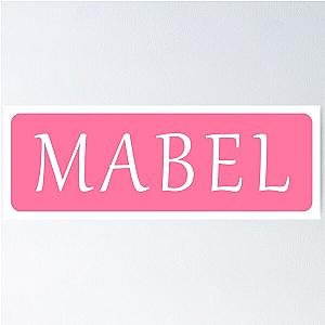 Mabel Girls Name Poster
