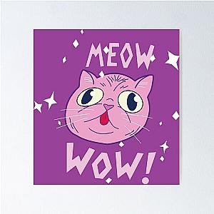 Mabel Meow Design Poster