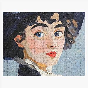 Mabel Normand Post-impressionist Jigsaw Puzzle