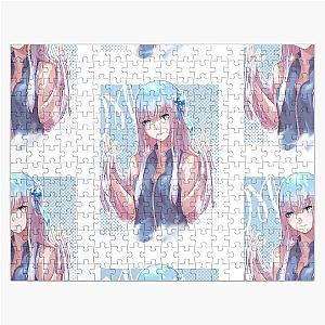 Mabel Rayveil - Isekai Ojisan - Anime Blue Hair Girl Jigsaw Puzzle