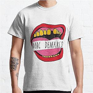 Mac Demarco Gap Tooth Mouth Classic T-Shirt