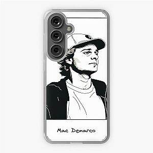 Mac Demarco Line Art  Samsung Galaxy Soft Case