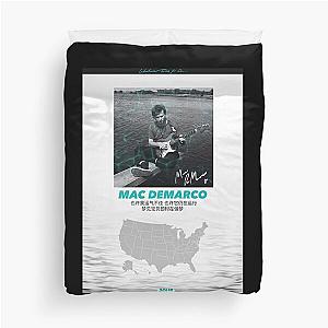 Mens Funny Mac Demarco Gift For Music Fans Duvet Cover