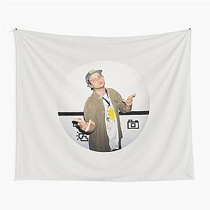 Singer Mac Demarco Circle Design Tapestry