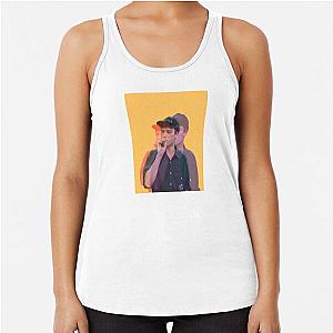 Mac Demarco Poster Racerback Tank Top